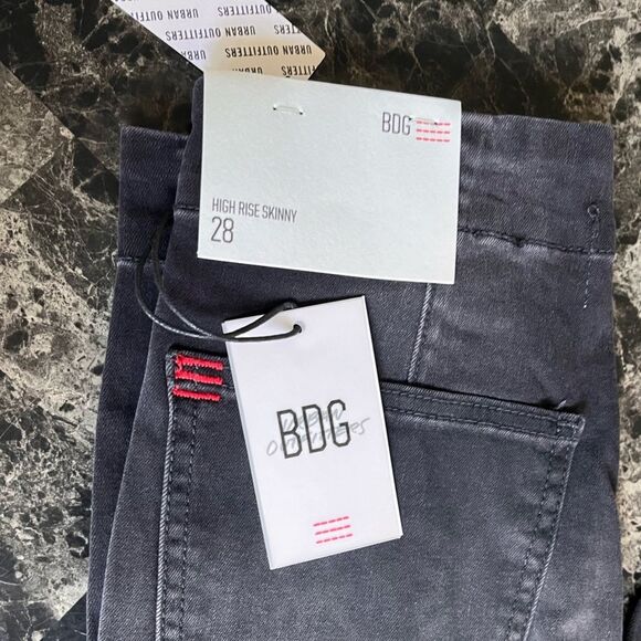 BDG Women's Ankle-Zip High Waisted Skinny Jean - Picture 3 of 11